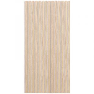 Atmosphera Panneau décoratif mural Colva beige fond gris 120x60cm créateur d'intérieur