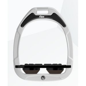 &Eacute;triers Plat Grip Blanc/Noir/Marron Flex-On Green Composite