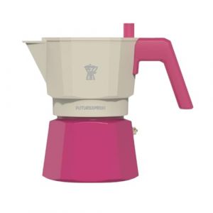 Pezzetti Futurexpress Cafetiere 6T Rising Dawn, Blanc Rose