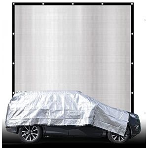 Amanka 99% Filet d'Ombrage de Jardin - 2x2m Voile Solaire en Aluminium Protection Thermique du Camion