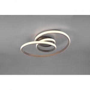 Trio Plafonniermétal gris led