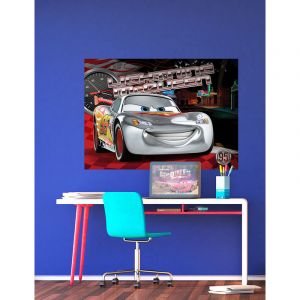 Image de AG Art - Poster XXL intisse Ligtning McQueen Cars Disney 160X115 CM