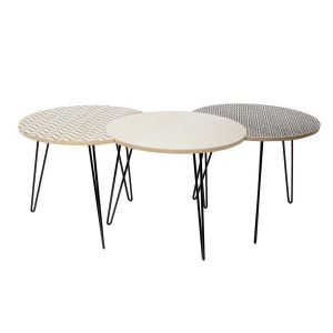 The home deco factory Table Basse Modulable X3