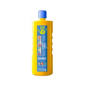 PLAYCOLOR FINGER PAINT Peinture au doigt, 17811, Jaune, 1000 Ml