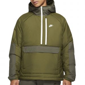 Nike Anorak &agrave; capuche Sportswear Therma-FIT Legacy pour Homme, pointure X-Large - Vert - Taille X-Large