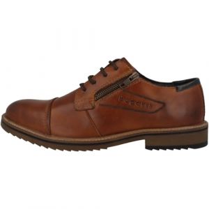 Bugatti Homme 331-auq01 Chaussures Basses à Lacets, Cognac, 46 EU