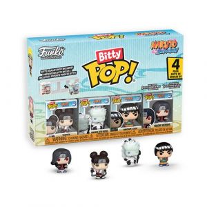 Funko Pack 4 Figurines Bitty Pop Naruto Shippuden Mod&egrave;le al&eacute;atoire