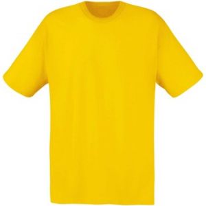 Fruit Of The Loom - T-shirt ORIGINAL - Homme (S) (Jaune pale) - UTBC340