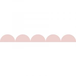 Estahome - papier peint panoramique lambris rose clair