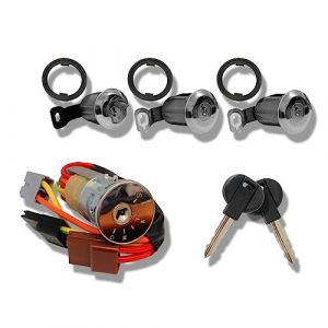 Kit Complet Antivol de Direction AVEC 3 Serrures de Porte ET 2 Clés pour BERLINGO PARTNER 96 à 08 - 9170G3 4162C8 4162H9 9170CW