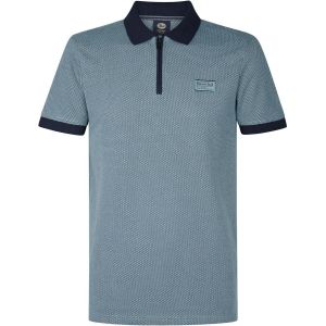 Petrol industries Petrol Half Zip Polo Keyline Ocean Bleu taille XXL