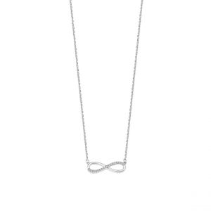 Collier et pendentif Femme Lotus Silver LP1872-1-1