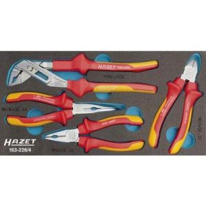 Hazet Jeu de pinces VDE - Nombre d'outils: 4 - 163-226/4