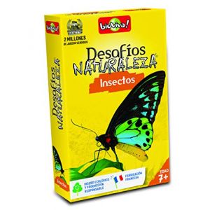 Bioviva Asmodee – Jeu de Cartes – Défis Nature Insectes (ade0des06es)