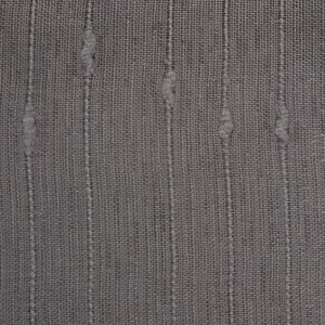 Atmosphera Voilage à rayures tamisant 140 x 240 cm Couleur: Gris - Gris