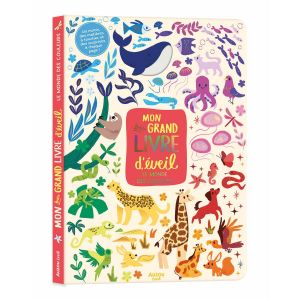 Editions Auzou MON TRES GRAND LIVRE D'EVEIL : LE MONDE DES COULEURS