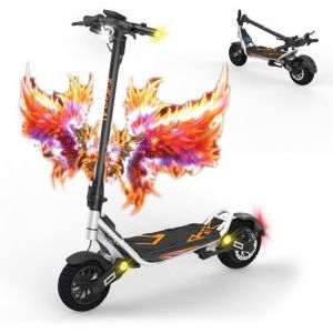 KuKirin A1 - Scooter électrique 10 pouces - 1000 W - 48 V - 13 Ah - Pliable - Vitesse maximale 45 km/h