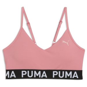 Puma Soutien-gorge Move Strong rose noir blanc - L