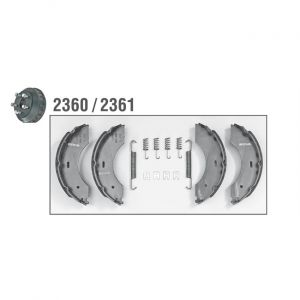 Kit de remplacement 1213890 pour freins AL-KO 2361