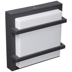 Image de Philips Mygarden moineau Applique murale LED pour ext&eacute;rieur int&eacute;gr&eacute;, 12 W, blanc froid et anthracite, 405 x 315 x 216 mm
