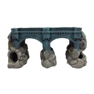 Duvo+ Aquarium Decoration Bridge No. 37 36.5 X 13 X 16.5 Cm 22X8X12 Cm