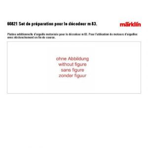 Märklin 60821 - Kit d'installation pour décodeur m 83