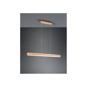 Boutica-design Suspensions Deacon Gris naturel 1x40W SMD LED