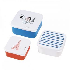 Set de 3 - lunch box paris