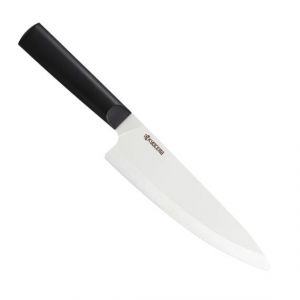 Kyocera Couteau du chef, trancheur 18 cm lame céramique - manche noir