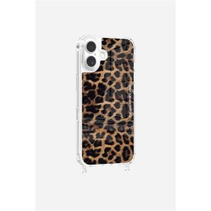 imprimée magsafe Leopard brun avec anneau iPhone 16
