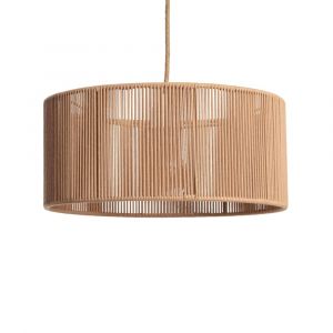 Sweeek - Suspension luminaire chanvre Zélie naturel ø 40cm