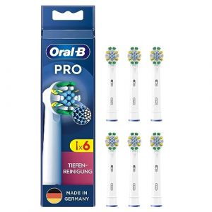 Oral-B Aufsteckbürsten 6 Stück PRO Tiefenreinigung weiß