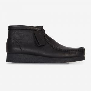 Clarks Wallabee Evo Bt Leather Noir