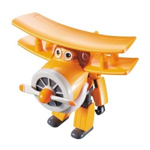 Super Wings- Series 1 Avion Personnage et Robot Transformable du Dessin Animé Jouet Enfant 3 Ans et +, Unique, YW710260, Figurine Transforming Grand Albert 12 cm