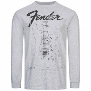 FENDER Guitar Hommes Haut à manches longues POMLT249SPO