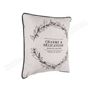 Image de Coussin (40 cm) Manoir Blanc