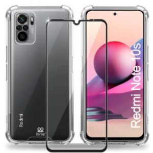 Image de Ibroz Coque Xiaomi Redmi Note 10s Coque transparent