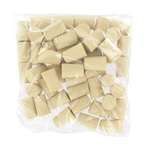 Fackelmann 005000 Lot de 50 bouchons en li&egrave;ge coniques, 50 bouchons de li&egrave;ge, bouchons pour bouteilles de vin, Li&egrave;ge, Beige, 3,3 x 2,1 cm