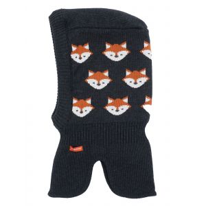 Image de MaxiMo Mini Boy-Schlupfmütze Fuchs - Bonnet taille 49 cm, noir