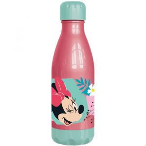 Stor TataWay in viaggio si cresce Disney Gourde bleue en plastique Minnie Mouse Mickey Mouse 560 ml avec bouchon à vis