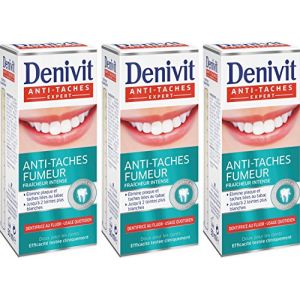 Denivit Anti-Taches Fumeur - Dentifrice au fluor