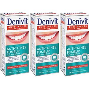 Denivit Anti-Taches Fumeur - Dentifrice au fluor