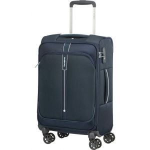 Samsonite Valise cabine Popsoda Spinner Taille S 55 cm Bleu marine