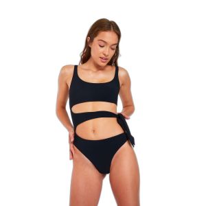 Banana Moon Maillot de bain 1 pièce TREASURE BLACK Noir - Couleur Noir - Taille 16-20 ans