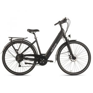 ADORE Vélo de Ville Electrique 28 CV-180 Moteur arrière 7 Vitesses Noir mat