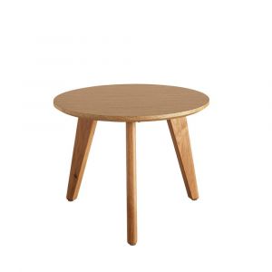 Image de INNOVATION Table basse design scandinave NORDIC taille M coloris chêne clair