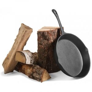 Po&ecirc;le en fonte antiadh&eacute;sive &Oslash; 26, 28 et 30 cm pour bras&eacute;ro