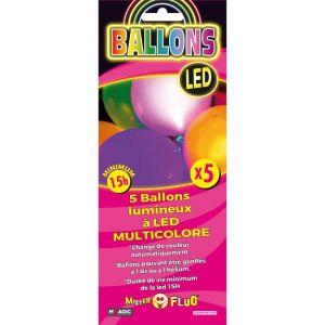 O.i.d magic Ballons Lumineux Mixte Couleur