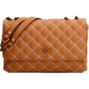 Image de Guess Sac porté travers ref 53932 Cognac 26*16*9 TU Marron