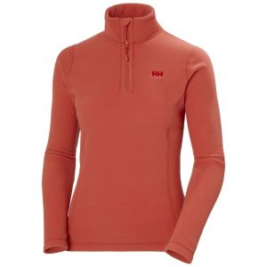 Helly Hansen Womens W Daybreaker 1/2 Zip Fleece, Poppy Red, S